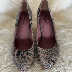 Corso Como snakeskin pumps size 9